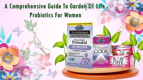 This picture shows three different probiotica products from garden of life 