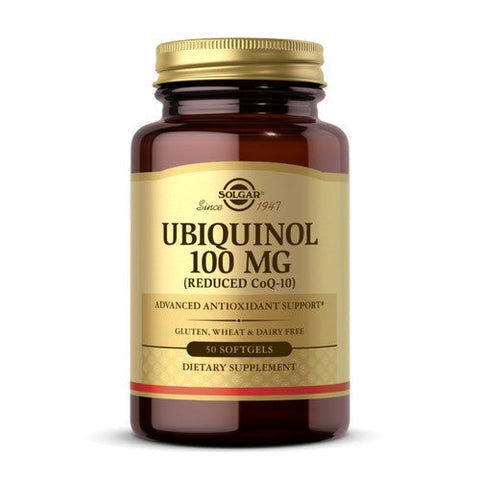 Solgar, Ubiquinol Reduced Coq-10, 100 Mg, 50 SoftGels
