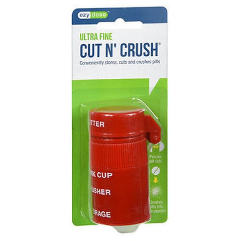 Ezy Dose, Ultra Fine Cut And Crush Pill Splitter And Crusher, 1 each