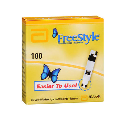 Freestyle, Diabetic Test Strips, 100 each
