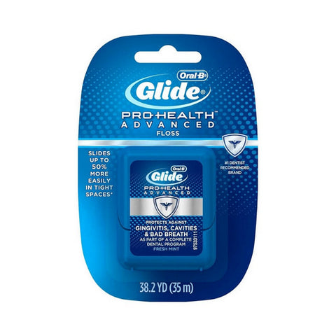 Oral-B, Glide Pro-Health Advanced Floss Fresh Mint, 1 Count / 38.2 YD