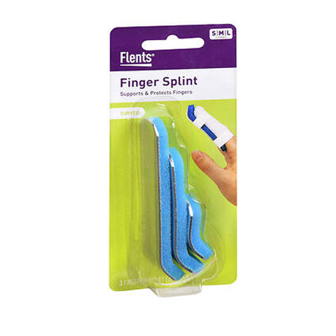 Flents, Assorted Curved Finger Splints, 3 each
