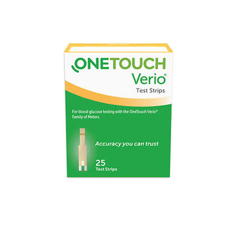 Onetouch, Verio Test Strips, 25 each
