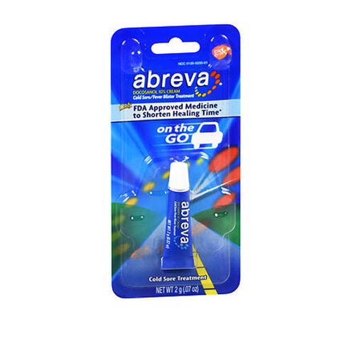 Abreva, Cold Sore/Fever Blister Treatment, 2 gms