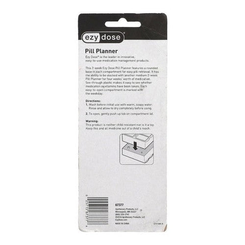 Ezy Dose, Pill Planner 2-Week Contour, 1 Each Ezy Dose