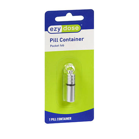 Apothecary Products, Ezy Dose Ezy-Dose Nitro-Fresh Nickel-Plated Brass Pill Fob, 1 each