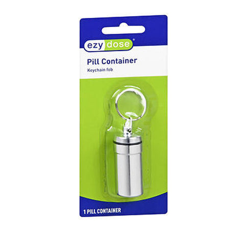 Ezy Dose, Pill Container Keychain Fob, 1 Count Ezy Dose