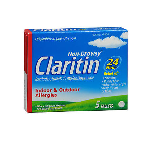 Claritin, 24 Hour Allergy, 10 mg, 5 tabs