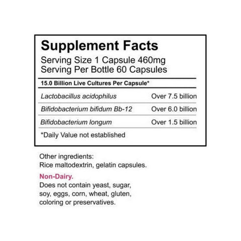 Florajen, Florajen Acidophilus, 30 Caps