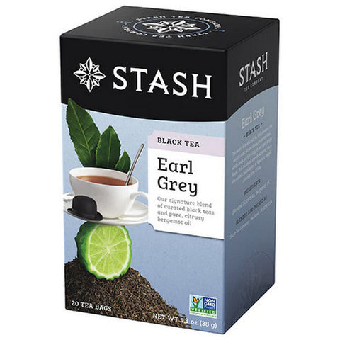 Stash Tea, Black Tea, Earl Grey 20 ct