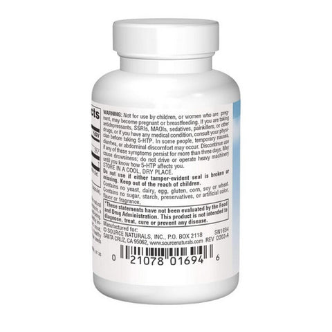 Source Naturals, 5-HTP, 100 mg, 30 caps