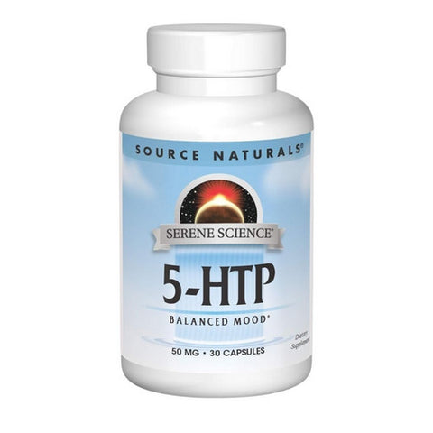 Source Naturals, 5-HTP, 50 mg, 30 caps