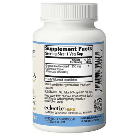 Eclectic Herb, Calendula, 90 Caps