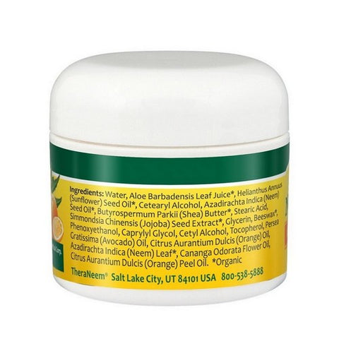TheraNeem Naturals, Neem Cream, Vanilla 2 OZ