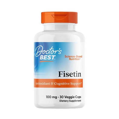 Doctors Best, Fisetin featuring Cognisetin, 100 mg, 30 Veggi Caps
