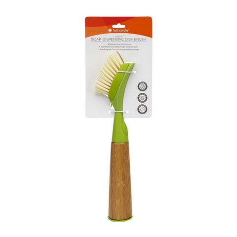 Full Circle Home, Suds Up Dish Brush, Green 1 ct