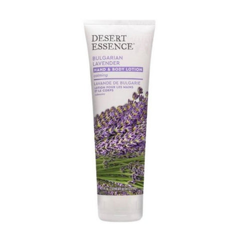 Desert Essence, Bulgarian Lavender Hand & Body Lotion, 8 Oz