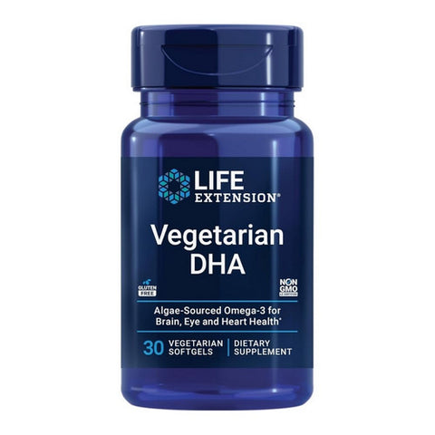 Life Extension, Vegetarian Sourced DHA, 30 vsgels