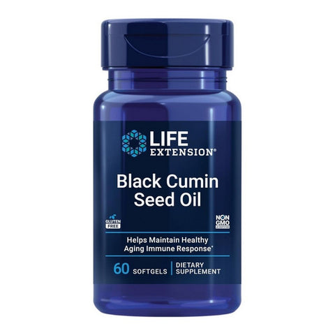 Life Extension, Black Cumin Seed Oil, 60 softgel