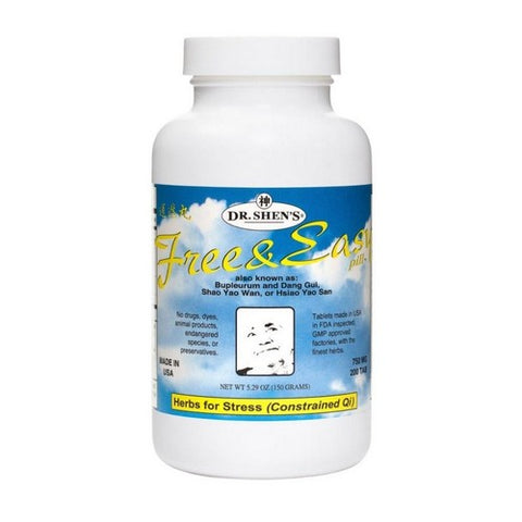 Dr. Shen's, Free and Easy Tension Stress, 200 Tabs