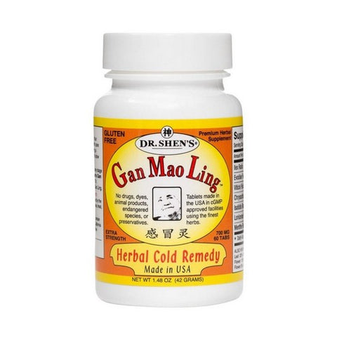 Dr. Shen's, Gan Mao Ling Anti Viral, 60 Tabs