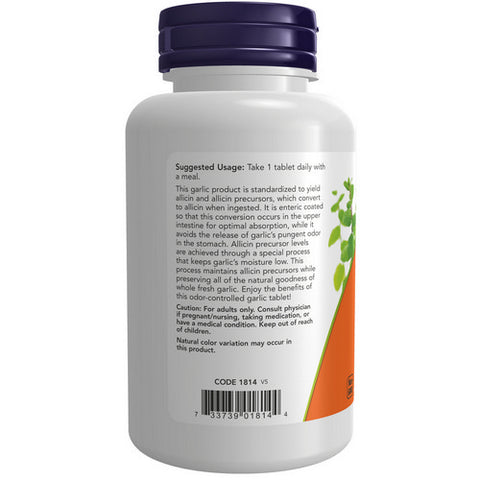 Now Foods, Garlic 5000, 90 TABS