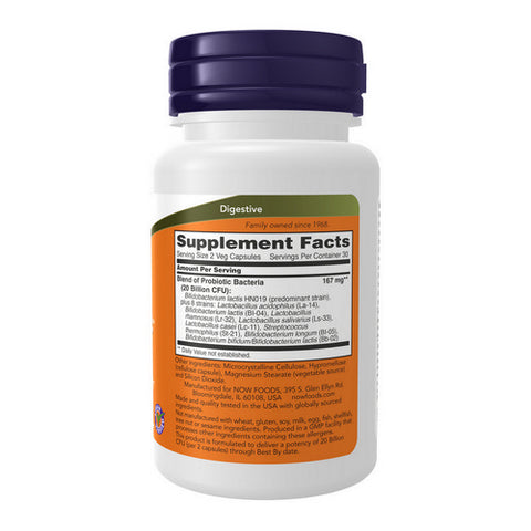 Now Foods, Clinical GI Probiotic, 60 VEG CAPS