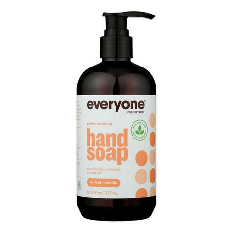 EO Products, Liquid Hand Soap Apricot Vanilla, 12.75