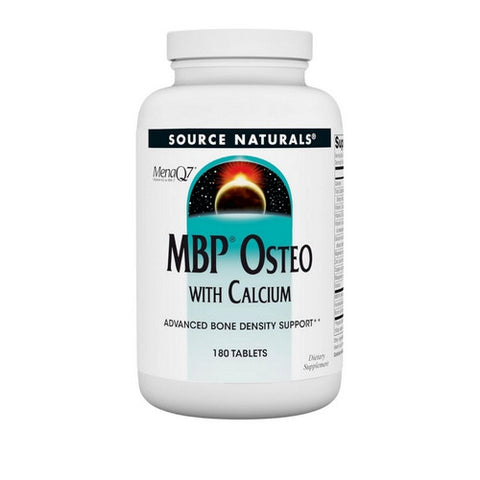 MBP Osteo With Calcium 180 Tabs by Source Naturals