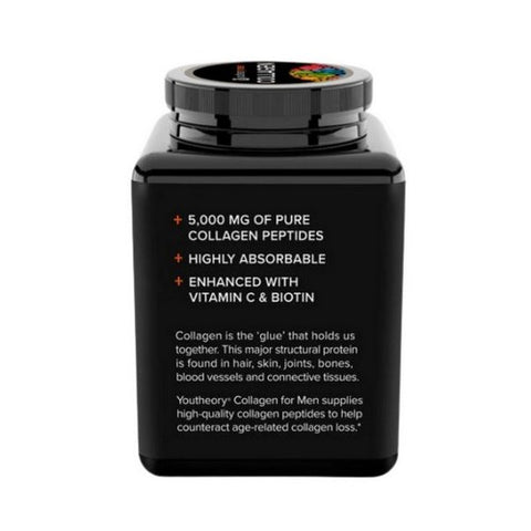 Youtheory, Collagen Advanced, Men 290 Tabs