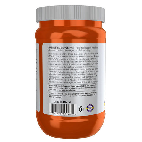 Now Foods, L-Leucine Powder, 9 oz