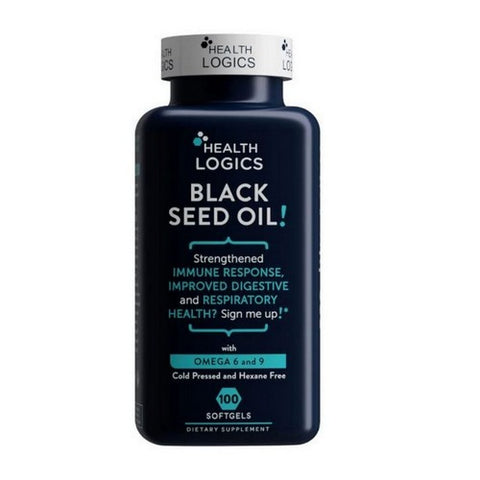 Health Logics, Black Seed Oil, 100 Caps