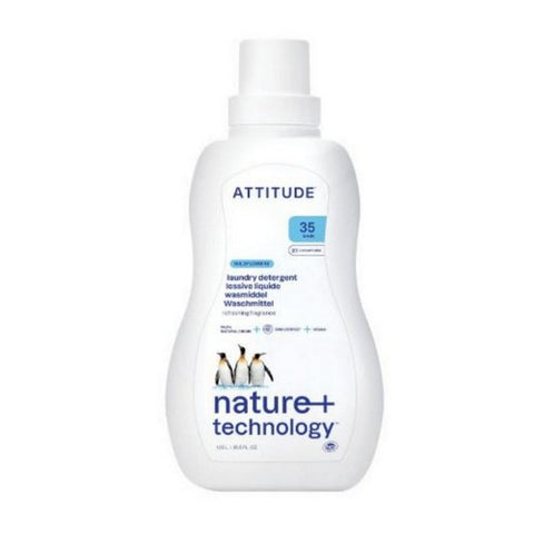 Attitude, Detergent 3x for Baby 35 Loads Wildflower, 35.5 Oz