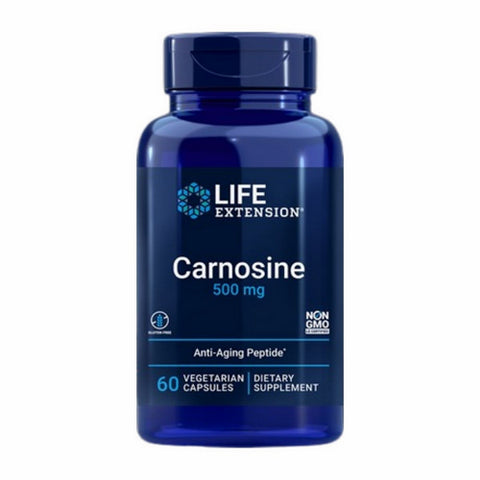 Life Extension, Carnosine, 500 mg, 60 Caps