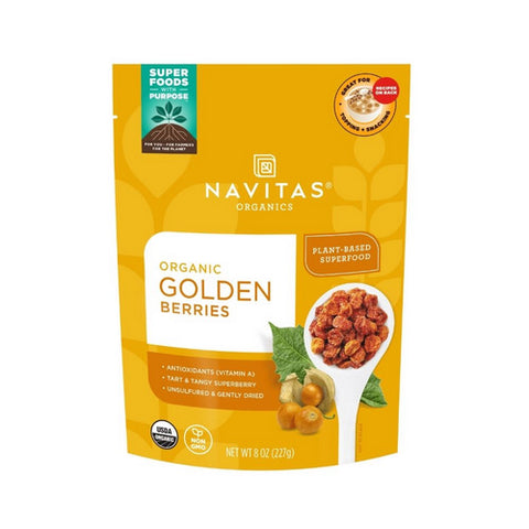 Navitas Organics, Organic Goldenberries, 8 Oz