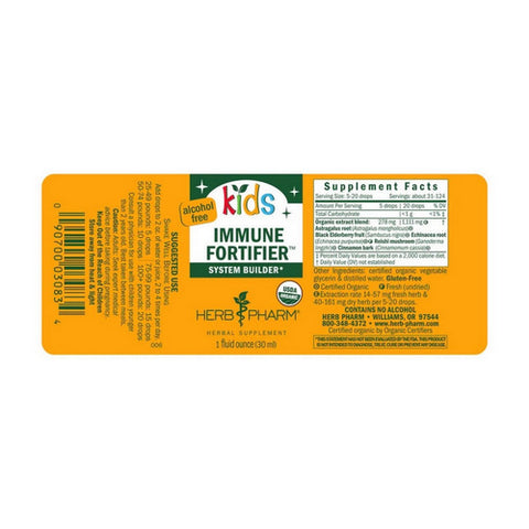 Herb Pharm, Kids Immune Fortifier, 1 fl oz