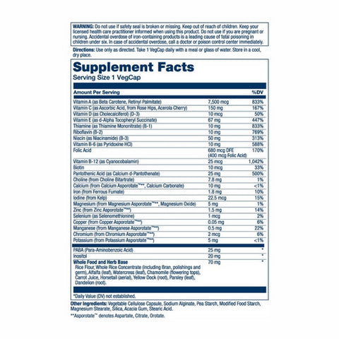 Solaray, Once Daily High Energy, 120 Caps