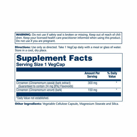 Solaray, Cinnamon Bark Extract, 300 mg, 60 Caps