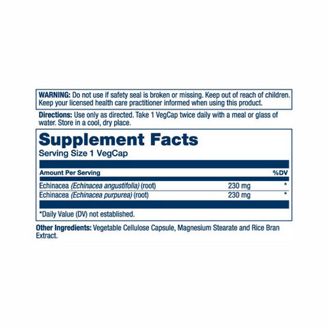 Solaray, Echinacea, 460 mg, 180 Caps
