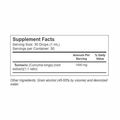 Solaray, Turmeric Full Spectrum Extract, 1 oz