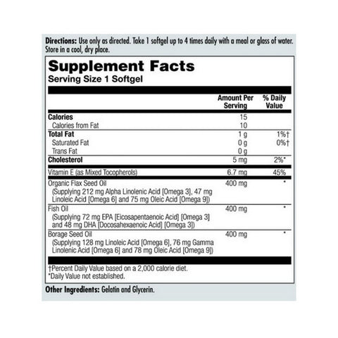 Kal, Ultra Omega 3-6-9, 100 Softgels