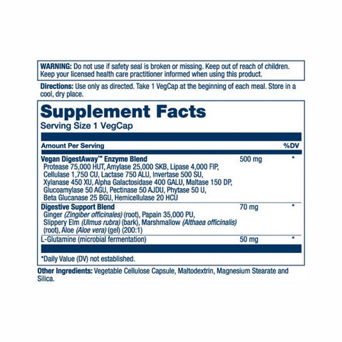 Solaray, Super Digestaway, 60 Caps