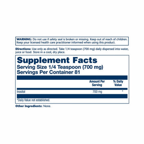 Solaray, Inositol, 4 oz