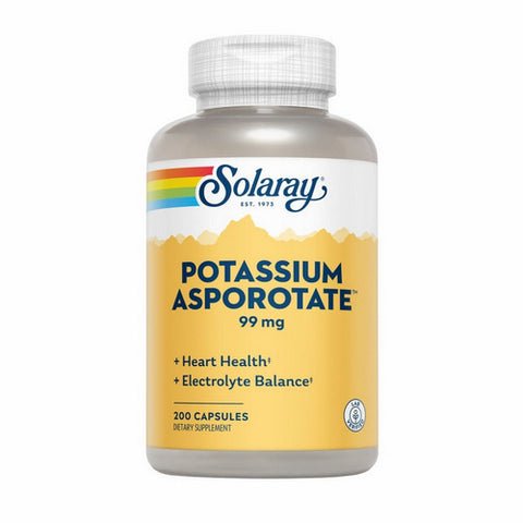 Solaray, Potassium Asporotate, 200 Caps