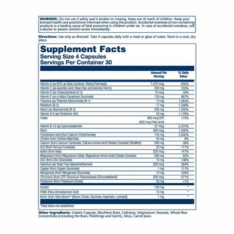 Solaray, Multi-Vita Mega-Mineral, 120 Caps