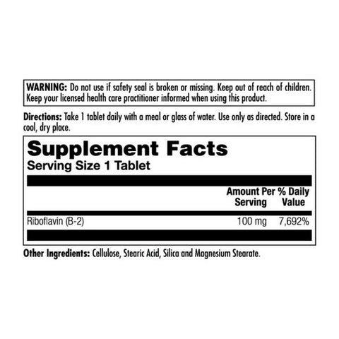 Kal, B-2, 100 mg, 60 Tabs