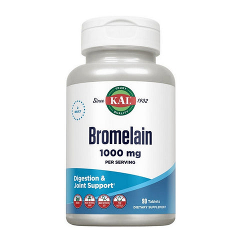 Kal, Bromelain, 1000 Mg, 90 Tablets