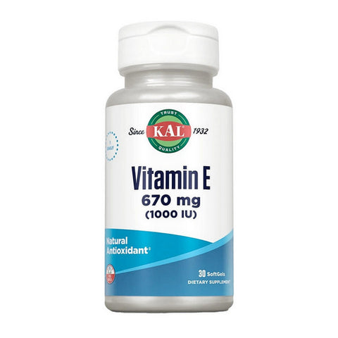 Kal, E 1000, 1,000 IU, 30 Softgels