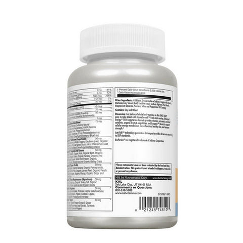 Kal, Enhanced Energy Teen, 60 Tabs