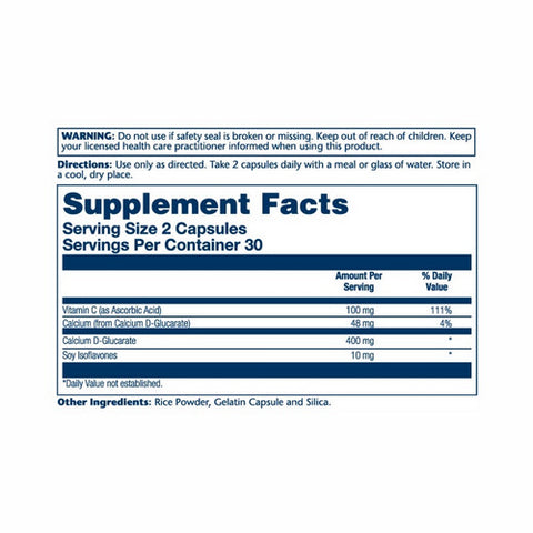 Solaray, Patented D-Glucarate, 200 mg, 60 Caps